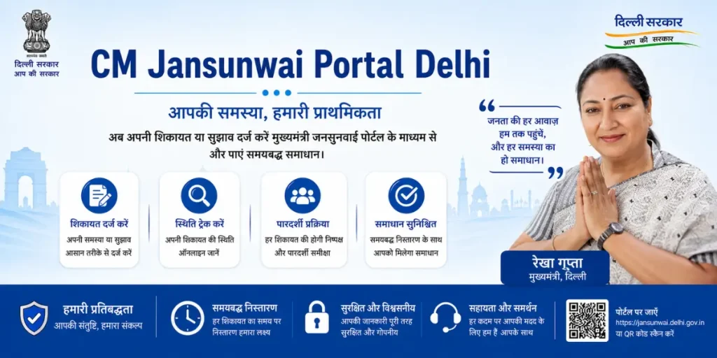 CM Jansunwai Portal Delhi